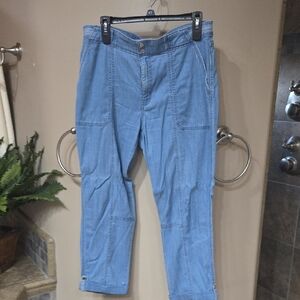 White House Black Market Blue Skinny Jeans